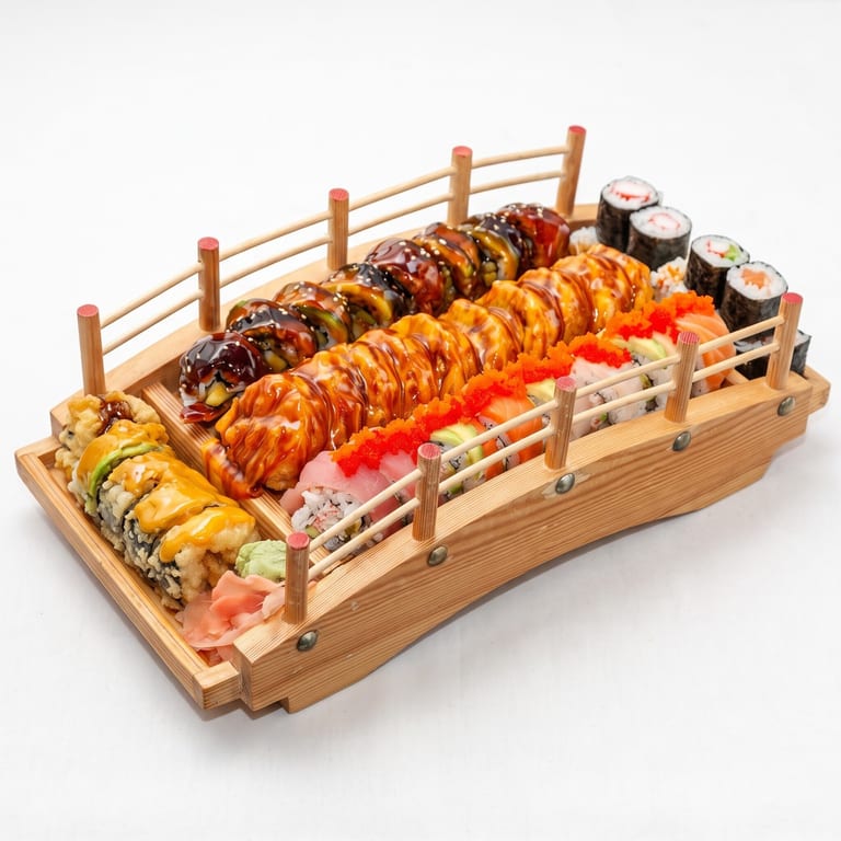 Delicious Rainbow Roll Experience