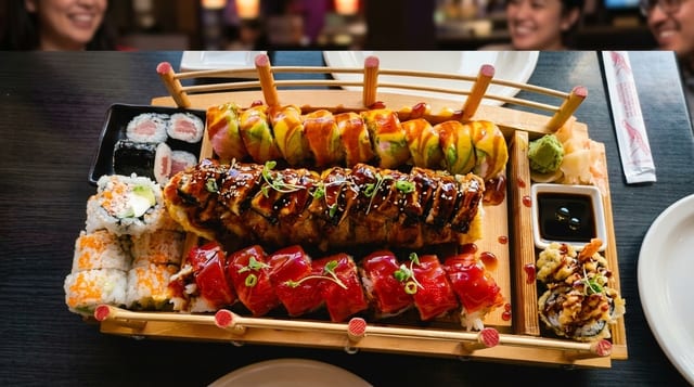 Crazy Eel Roll.